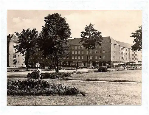 Ansichtskarte Sachsen Niesky Oberlausitz Zinzendorfplatz Echt Foto DDR