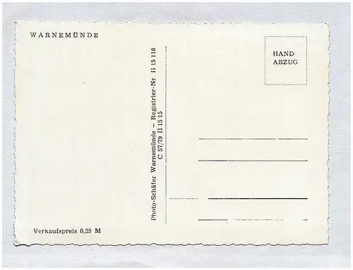 Foto Ak Warnemünde Leuchtturm Mecklenburg Vorpommern
