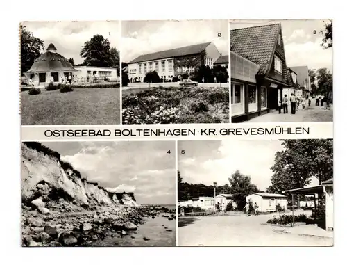 Ak Ostseebad Boltenhagen Kr Grevesmühlen Pavillon mit Bar FDGB Erholungsheim Ste