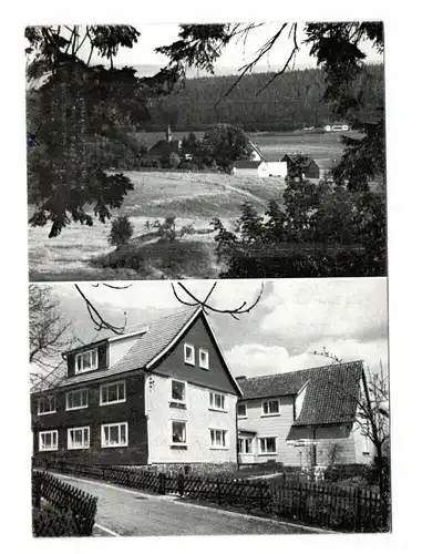 Ak Haus Kurmark Buntenbock Oberharz Postkarte