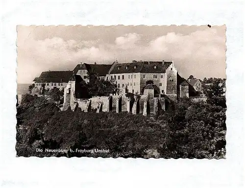 Ak Foto Die Neuenburg bei Freyburg Unstrut 1961 DDR