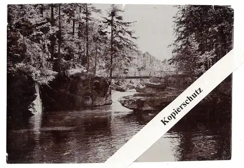 Foto Kochelfall Schreiberhau Riesengebirge Schlesien um 1900 Polen Vintage