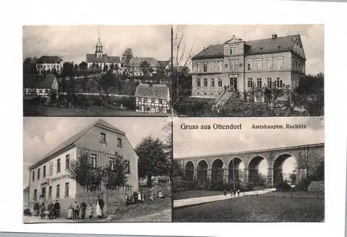 Ak Gruß aus Ottendorf Amtshauptm. Rochlitz 1915