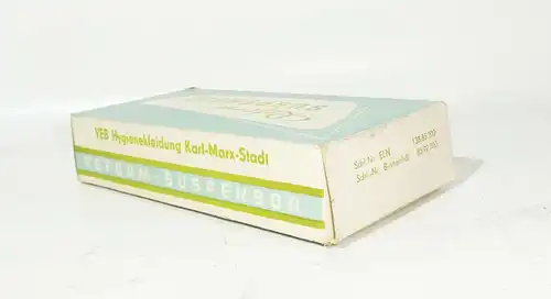 DDR Reform Suspensor in OVP Sammler Vintage VEB Hygienekleidung Karl Marx Stadt