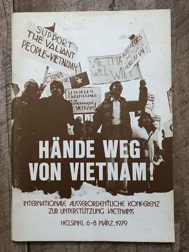 DDR Propaganda Heft Hände weg von Vietnam 1979