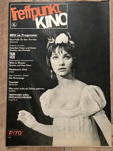 DDR Zeitschrift Treffpunkt Kino verschiedene Ausgaben 1970 - 1977