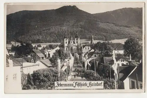 Foto Ak Jedermann Festspiele Haindorf Hejnice Böhmen Ceska 1931 (A3796
