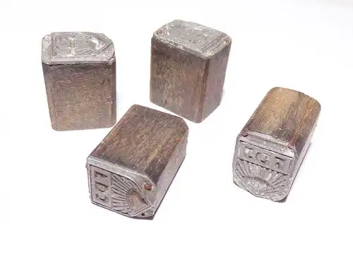 Druckstock Klischee FDJ Freie deutsche Jugend DDR Stempel 