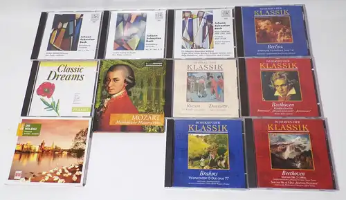 Konvolut CD Klassik 31 Stück klassische Musik Mozart Brahms Bach Smetana