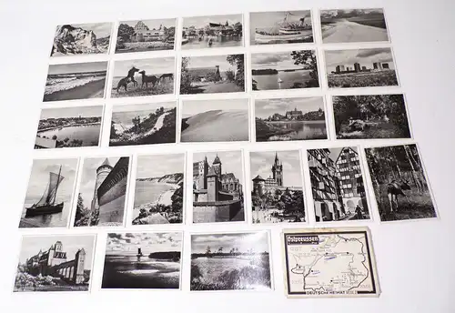 Sammelbilder Deutsche Heimat Ostpreussen Reise 2 Yramos Dresden Lot Mappe