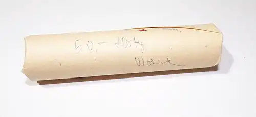 DDR Münzrolle Grenz Zollamt Görlitz 50 Zloty Polen 