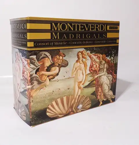 Claudio Monteverdi Madrigals Concerto Italiano 6 CD Box Klassik