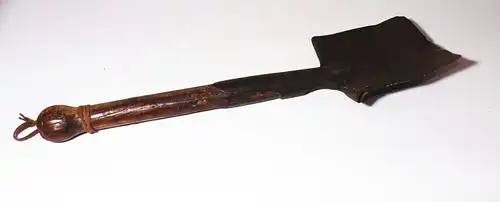 Alter Spaten  Feldspaten wohl Wehrmacht 2 Wk