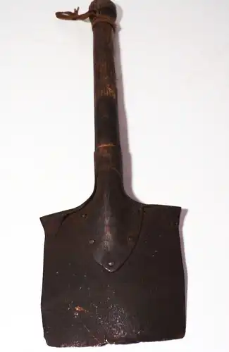 Alter Spaten  Feldspaten wohl Wehrmacht 2 Wk