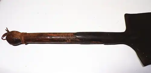 Alter Spaten  Feldspaten wohl Wehrmacht 2 Wk