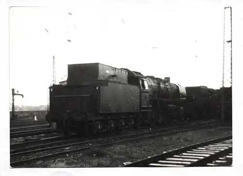 Foto Dampflok DB 41 001 Bw Köln-Eifeltor in Hohenbudberg 09.01.1968