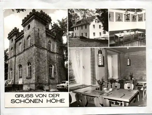 Ak Foto Gruß von der Schönen Höhe Porschendorf Sebnitz Elbersdorf DDR