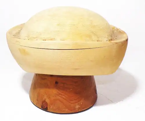 Alte Hutform Holz Form Deko Hutmacher