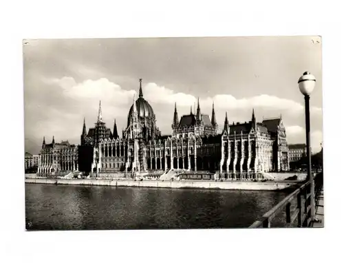 Ak Budapest Foto Orszaghaz Parlamentsgebäude