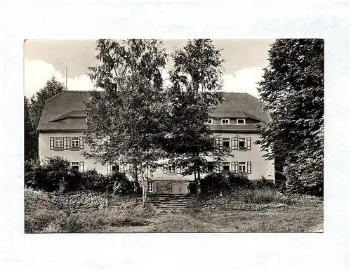 Ak Foto Neukirch Lausitz Jugendherberge Sachsen DDR 1963