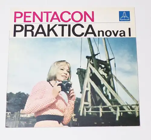 Pentacon Praktica noval Spiegelreflex Kamera DDR 1967