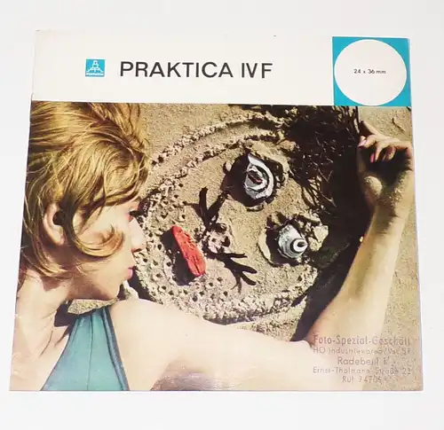 Prospekt Pentacon Praktica IVF 24 x 36 mm 1964 DDR Kamera