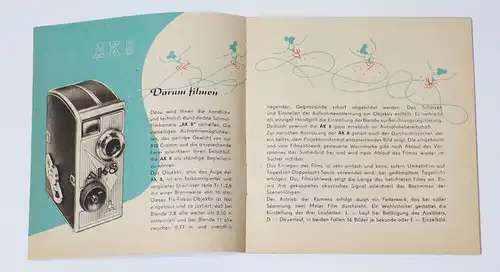 DDR Prospekt 1959 Pentaka 8 