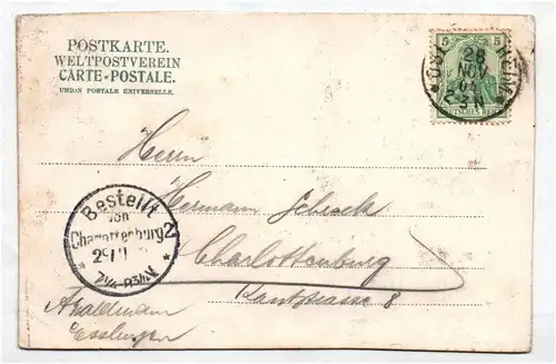 Ak Stuttgart Eugensbrunnen 1904 