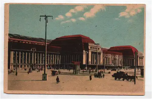 Ak Leipzig Hauptbahnhof 1940er