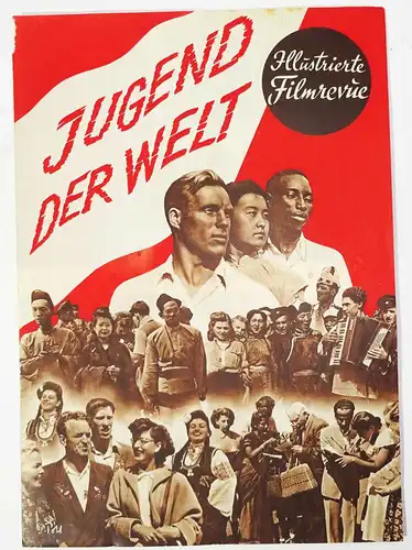 Filmprogramm Jugend der Welt Illustrierte Filmrevue 1950
