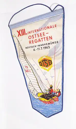 Ostseeregatta Nachlass Abzeichen Wimpel Programme DDR Bordbuch 
