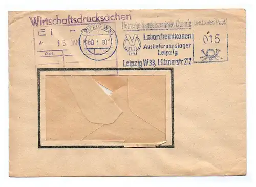 Wirtschaftsdrucksachen 1960 Deutsche Handelszentrale Chemie Leipzig DDR