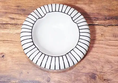 Alter Demag Porzellan Aschenbecher Art Deco 