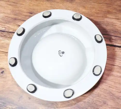 Alter Demag Porzellan Aschenbecher Art Deco 