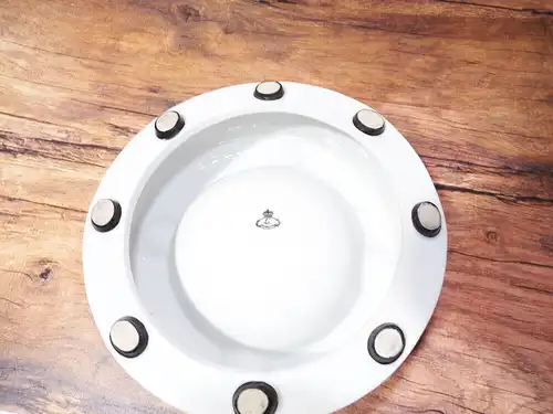 Alter Demag Porzellan Aschenbecher Art Deco 