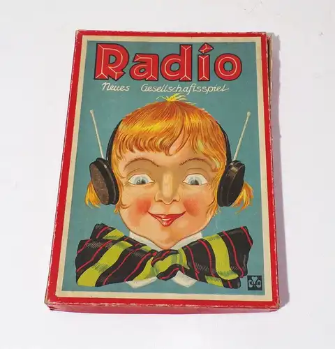 Klee Brettspiel Radio Das Gesellschaftsspiel um 1930