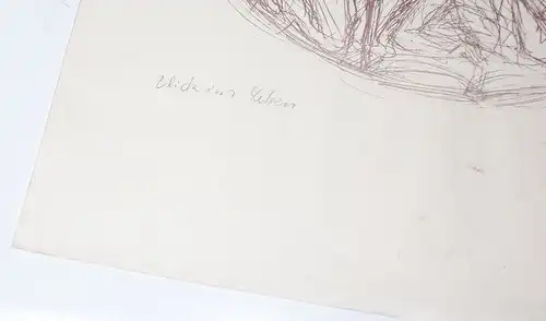 2 x DDR Grafik E Lehmann 1975 Blick ins Leben Schule Kunstdruck