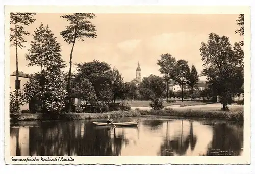 Foto Ak Sommerfrische Neukirch Lausitz