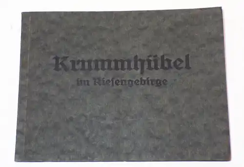 Krummhübel im Riesengebirge Schlesien 1930er