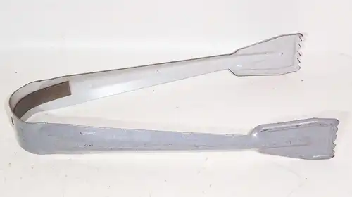 DDR Kohlezange Brikettzange Ofenbesteck Vintage