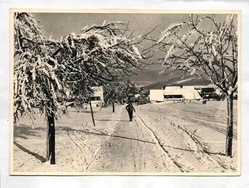 Ak Georgenfeld im Erzgebirge – Aus dem Kalender zwischen Brocken und Oybin 1962