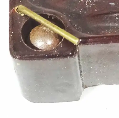 Altes Rovolette Reisespiel Flipper aus Bakelit ! um 1940 Tischspiel !