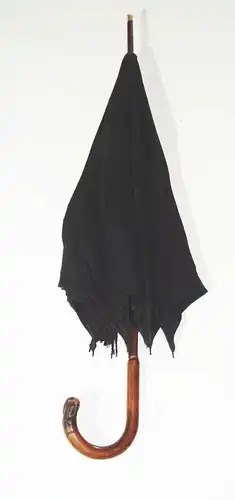 Vintage Herrenschirm Regenschirm Schirm Griff Deko !