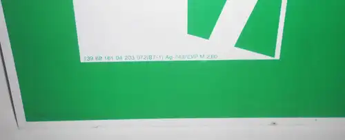 DDR Kunststoff Hinweisschild Warnschild NOTAUSGANG Exit  Loft Deko Fluchtweg 