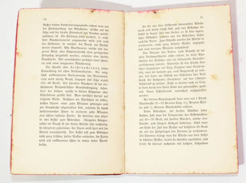 Süd und Mitteldeutsche Wurst u Fleischwaren Fabrikation 1913 Metzger Fleischer 3