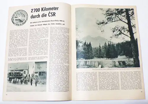 Der deutsche Straßenverkehr 7  1960 Nürburgring CSR  Kurort Rally