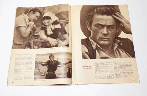 James Dean So war sein Leben Vintage Gilbert Holloway Fan Zeitschrift