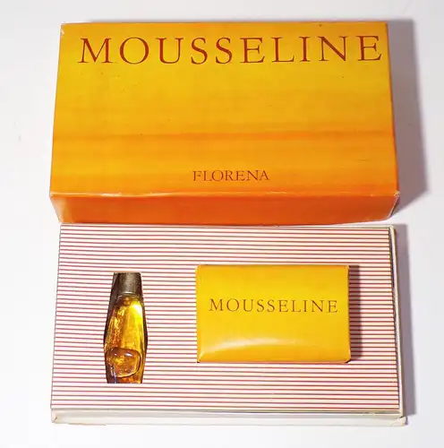 Florena Mousseline DDR Parfum Seife vintage Sammler
