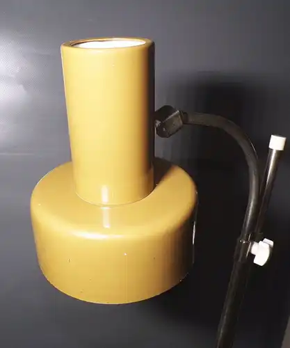 DDR Stehlampe khaki XL Leuchte E27 Vintage Lampe Leselampe 70er 80er Jahre