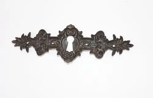 Alter Möbelbeschlag Schlüsselloch um 1900 Kommoden Beschlag